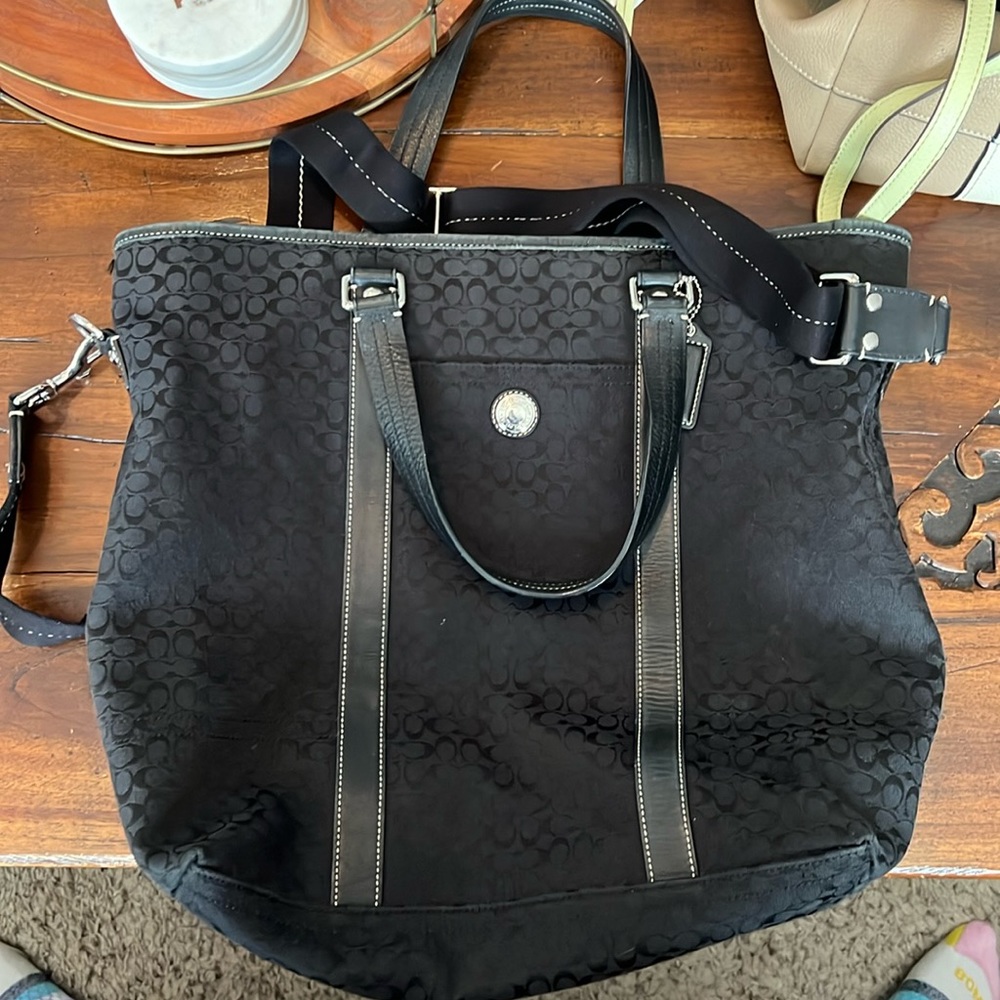 Coach work bag.